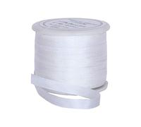 Threadart 100% Pure Silk Ribbon - 3 Sizes - Dozens of Colors - White - 4mm No. 003