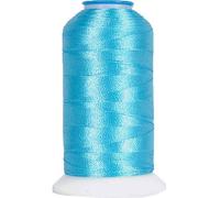 Threadart Polyester Machine Embroidery Thread By the Spool - No. 464 - Turquoise - 1000M - 40wt - 220 Colors Available