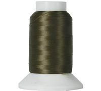 ThreadArt Wooly Serger Thread, Nylon 1000m, Olive 9165 | Stretchy textured nylon serger thread for knits, swimwear, lingerie and soft seams. Great for loopers and coverstitch.