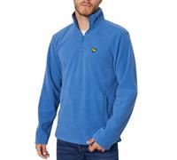 Threadbare 'Blade' Men's Quarter Zip Outdoors Pullover Fleece Sweatshirt, Cobalt, XXL