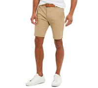 Threadbare Conta Men's Cotton Casual Sweat Shorts, Conta - Stone, 30W