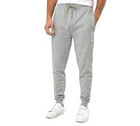 Threadbare Grey Marl 'Trifoliate' Joggers Medium