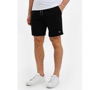 Threadbare Men's 'Bergamot' Fleece Shorts - Black Black