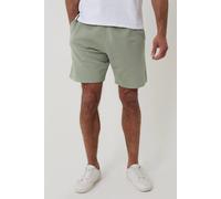 Threadbare Men's 'Bergamot' Fleece Shorts in Pale Green | Size: Medium Threadbare Pale Green M