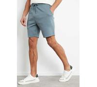 Threadbare Men's 'Bergamot' Fleece Shorts - Stormy Weather Blue