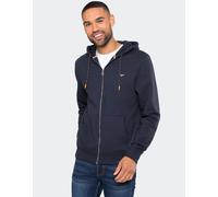 Threadbare Men's Cotton Blend 'Tangerine' Zip Through Hoodie in Navy | Size: Small Threadbare Navy S