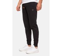 Threadbare Men's Cotton Blend 'Trifoliate' Joggers in Black | Size: Large Threadbare Black L