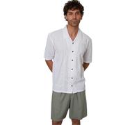 Threadbare Mens Embroidered Collared Short-Sleeved Bowling S GT44623