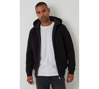 THREADBARE Mens Haydock Knitted Shacket Black S