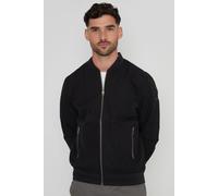 Threadbare Men's 'Predict' Showerproof Classic Bomber Jacket in Black | Size: XL Threadbare Black XL