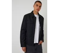 Threadbare Men's Showerproof Lightweight Zip Up Jacket in Black | Size: XL Threadbare Black XL