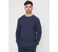 Threadbare Mens Staleyhall Crew in Denim Blue - Size X-Large