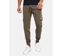 Threadbare Men's 'Stefan' Cargo Style Joggers in Khaki | Size: 2XL Threadbare Khaki 2XL