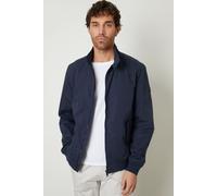 Threadbare Men's Zip Up Harrington Style Jacket in Navy | Size: Small Threadbare Navy S