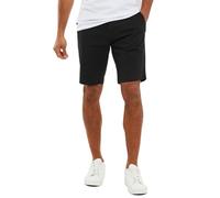 Threadbare Northsea Men's Cotton Casual Sweat Shorts, Northsea - Black, 34W