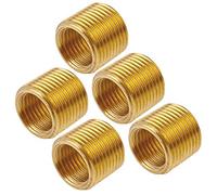 Threaded Adapter Bush 3/8 Male 1/4 inch Female BSP Air Line Hose Fitting 5 Pack FT069