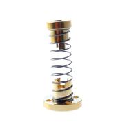 threaded backlash 1PCS T8 Threaded Rod Anti Backlash Nut TR8x1 TR8x2 TR8x4 TR8x8 Spring Loaded Elimination Gap Nut T8 Lead Screw Flange Nut screw trapezoidal (Size : Pitch 1mm Lead 1mm)