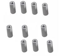 threaded backlash M2 M2.5 M3 Double Head Inne Thread Screw Studs Round Aluminum Standoff Spacers Aluminum Spacer Column screw trapezoidal (Color : 20mm, Size : M3 10pcs)