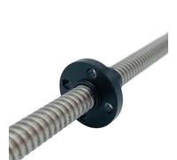 threaded backlash T5 Trapezoidal Screw Rod With Plastic Nut 100mm 500mm T5 Lead Screw 1mm Pitch 1mm 2mm 4mm Lead Trapezoidal Thread Rod screw trapezoidal (Color : Pitch 1mm Lead 1mm, Size : 100mm)