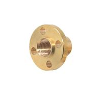 Threaded Backlash，Threaded Backlash 1pc 8mm Screw Rod Brass Nut Elimination Gap 1mm 2mm Pitch 1 2 4 Lead T8 Anti Spring Loaded trapezoidal(Type b,Pitch 2mm Lead 4mm)