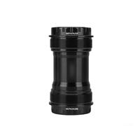 Threaded Bicycle Bottom Bracket, T47 Bike Center Axle 24mm BB 68 86mm Hollow for Bicycle Cranksets for Road and Mountain Bike(T47-68-73-steel)