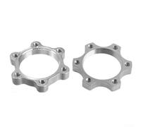 Threaded Bicycle Hub Adapter for ROTOR 6-Bolt Disc Brakes 44mm Flange Aluminum Construction Includes Two Units