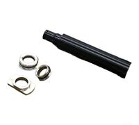 Threaded Bottom Bracket Bearing Removal Tool For Bb30 Bb86 Bb92 Road Mountain Bike With Stainless Steel Plates And Snap Rings For 24mm To 30mm Bearings In Black Color(Black)