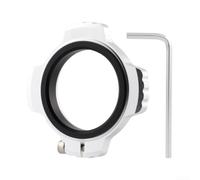 Threaded Bottom Bracket Washer and Crank Preload Adjuster Kit for SRAM For DUB Compatible Bikes to Optimize Crankset Operation (silver)