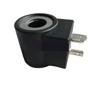 Threaded Cartridge Valve Coil Inner Hole 13mm Height 37mm AC220V DC24V Hydraulic Solenoid Valve Coil(DC12V)
