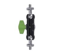 Threaded Connector 1/4-20 Two-Ended Male Metal Camera Joint with Locking Knob for Mount Position Control Needs Thread Coupler Connector Camera Rig Link Tripod Accessory Bridge