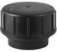 Geberit Plumbing Cover PE Threaded connection with screw cap 50 H6,3