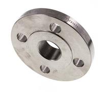 Threaded Flange DN65-PN40 Rp 2-1/2'' Stainless Steel 1.4571 DIN 2567 And EN 1092-1 (Type 13)