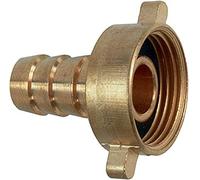 Threaded Hose Coupling Set 1/2"x1" 2-Piece of Brass