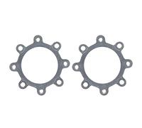 Threaded Hub Disk Gasket 3517-0032 - 0080 | 6063 Aluminum Alloy with M4 Threaded Holes & 32mm Center Hole | Countersunk Hole Gasket for Robots/Mechanical Assemblies/DIY