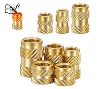Threaded Insert Knurled Nut Insert Heat Set Insert 3D Printer M3 x 5 x 4 (Voron) Pack of 50