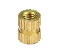 Threaded Insert Nut 10/20/50pcs Copper Knurled Threaded Insert Nuts for 3D Print, Brass M2 .5 M3 M4 M5 M6