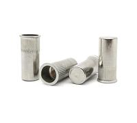 Threaded Insert Nutserts, Rivet Nuts SUS304 Stainless Steel Flat And Countersink Head M4 To M12 Pack Of 10/20/30(10pcs-Countersunk M5*16.5)
