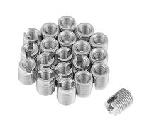 Threaded Inserts M3 Thread Inserts Pack of 20 Stainless Steel Sus303 Self-Tapping Slotted S Thread Insert M3 6 mm, #478