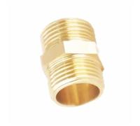 Threaded Metal Adapter Change Hex Nipple Pneumatic Fitting, BSP Male × Pipe Connector Adapter Coupler Precision 1pc(1/4inch*3/8inch)