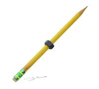 Threaded Pencil - 18x1cm Nut Pen, Habit Improvement | Twist Write Threaded Pen with Ease, Nut Fidget Pencil for Quiet Classroom Fidgeting Travel Home Workplace School Kids Adults