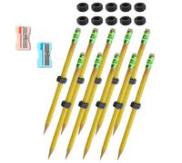 Threaded Pencil for Adhd, With a Sliding Nut That Moves, Threaded Pencil Adhd, Anxiety Fidget Pen for Kids, Lead Pencils for School, Office, Home 10pcs