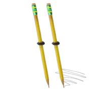Threaded Pencil Pouch - Fidget Pencil | Writing Tool Set 2 Pieces Focus Aid Writing Tool, Silent Sensory Pencils for Students Teens Ad
