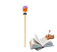 Threaded Pencil,Wooden Halloween Sensory Spinner Fidget Pencil | Holiday Sensory Pen Party Favors for Boys Teen Adults Students Classroom School Library Office Waiting Room Travel
