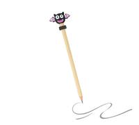 Threaded Pencil,Wooden Halloween Sensory Spinner Fidget Pencil - Spinner Pen Silent Sensory Tool for Study Travel Adults School Library Office Waiting Room Home Boys Girls