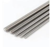 Threaded Rod 1pcs 304 Stainless Steel Full Threaded Bar M6M8M10M12M14M1 M18M20 Fine Thread Rod Bolt Stud Length 250mm Pitch 0.75/1/1.25/1.5mm(M20x1.5x250mm)