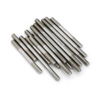 Threaded Rod 1pcs Double End Thread Rod M10 M12 M16 304 A2 Stainless Steel Headless Stud Bolts Screw Tooth Stick Dual Head Threaded Bar(250mm,M10)