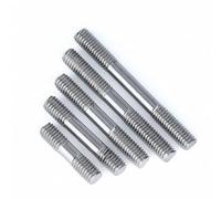 Threaded rod Double End Thread Rod 304 Stainless Steel Stud Bolts Tooth Stick Dual Head Threaded Bar M3 M4 M5 M6 M8 M10 M12 M16(35MM_M8 (2PCS))