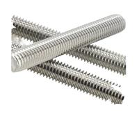 Threaded Rod Full Threaded Rod 304 Stainless Steel Fully Metric Thread Rods Screws Bolt Stud(20mm (10Pcs),M3)
