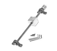 Threaded Rod Lead Screw,3D Printer T8 T-Type Screw Stepper Motor Screw Set Vertical Kit, 100 200 350 600mm Length Lead 8mm Linear Sliding Table Set(400MM)