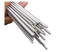 Threaded Rod M2 .5 M3 M4 M5 M6 M8 M10 M12 All Thread Bar Studs 304 Stainless Steel A2-70 Lenght 250MM 25CM 2/3/4/5/6/8/10/12MM(M3x250mm 2pcs)